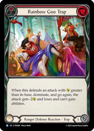 Rainbow Goo Trap (Red) (PEN085) - Compendium of Rathe
