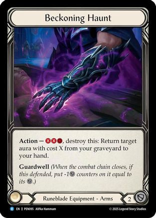 Beckoning Haunt (PEN095) Cold Foil - Compendium of Rathe