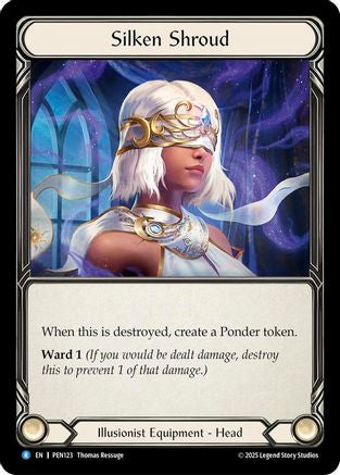 Silken Shroud (PEN123) Cold Foil - Compendium of Rathe