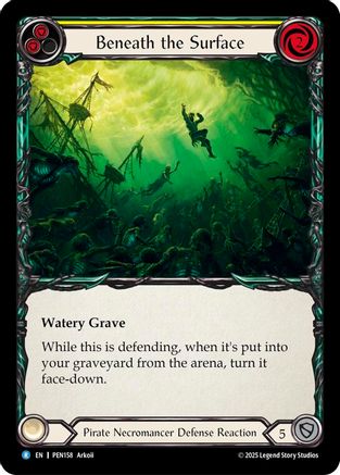 Beneath The Surface (Yellow) (PEN158) - Compendium of Rathe