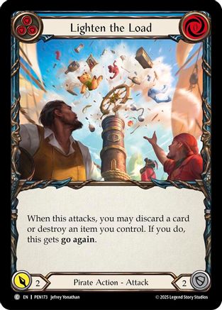 Lighten The Load (Blue) (PEN173) - Compendium of Rathe