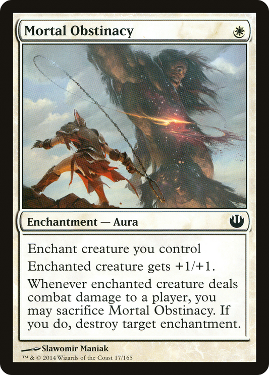 Mortal Obstinacy [Journey into Nyx] Foil