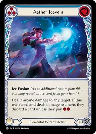 Aether Icevein (Blue) (SIY021) - Silver Age Chapter 1