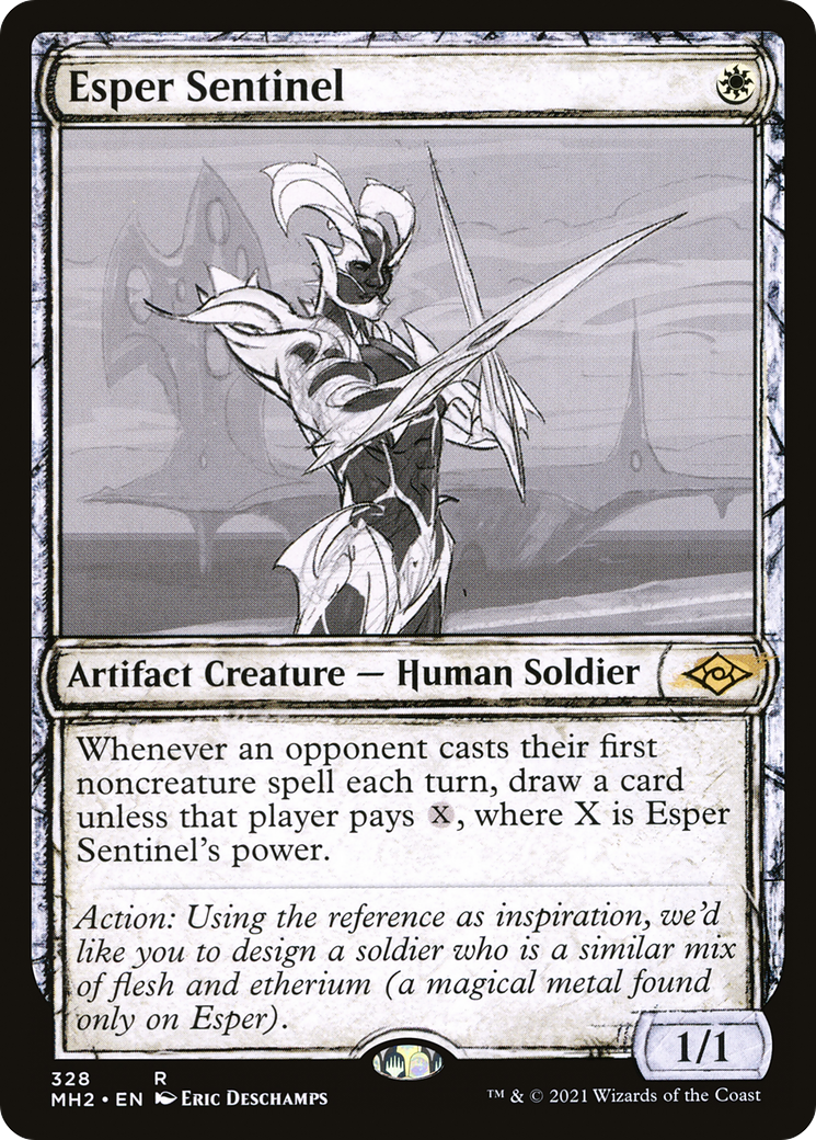 Esper Sentinel (Sketch) [Modern Horizons 2] Foil