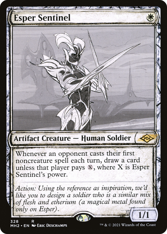Esper Sentinel (Sketch) [Modern Horizons 2] Foil