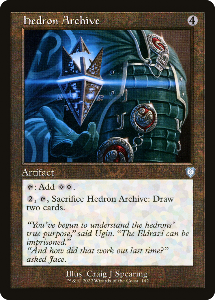 Hedron Archive (Retro) [The Brothers' War Commander] | Silver Goblin