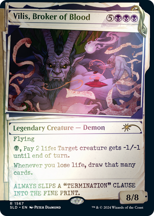 Vilis, Broker of Blood (Rainbow Foil) [Secret Lair Drop Series]