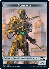 Construct // Zombie Double-Sided Token [Core Set 2021 Tokens] | Silver Goblin