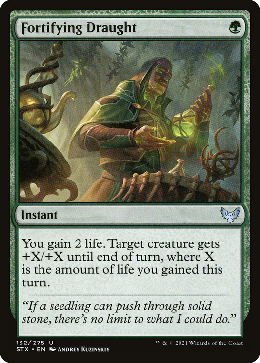 Fortifying Draught [Strixhaven: School of Mages] Foil