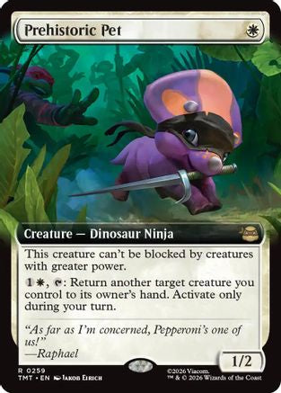 Prehistoric Pet (259) - Teenage Mutant Ninja Turtles
