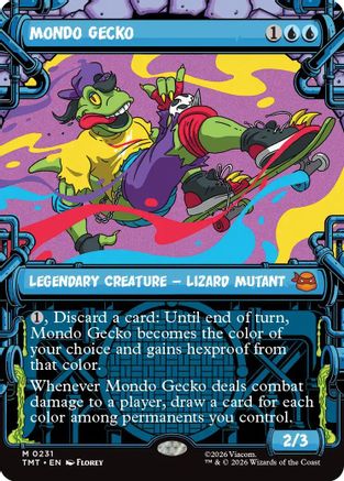 Mondo Gecko (Showcase) (231) - Teenage Mutant Ninja Turtles