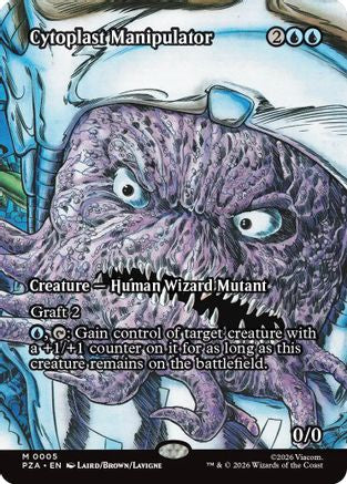 Cytoplast Manipulator (Borderless) (005) Foil - Teenage Mutant Ninja Turtles Eternal-Legal