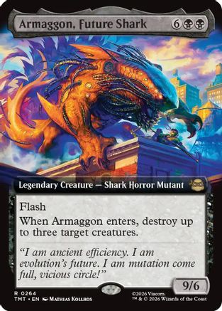 Armaggon, Future Shark (264) Foil - Teenage Mutant Ninja Turtles