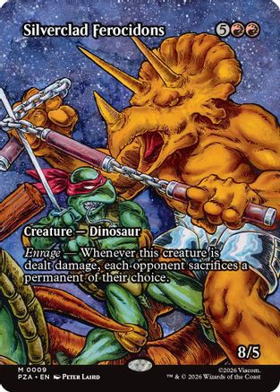Silverclad Ferocidons (Borderless) (009) - Teenage Mutant Ninja Turtles Eternal-Legal
