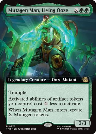 Mutagen Man, Living Ooze (273) Foil - Teenage Mutant Ninja Turtles