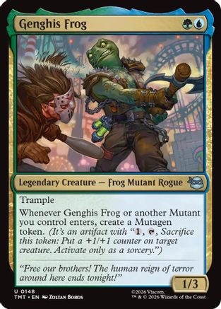 Genghis Frog (148) Foil - Teenage Mutant Ninja Turtles
