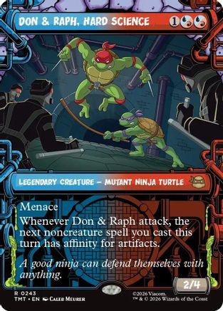 Don & Raph, Hard Science (Showcase) (243) - Teenage Mutant Ninja Turtles