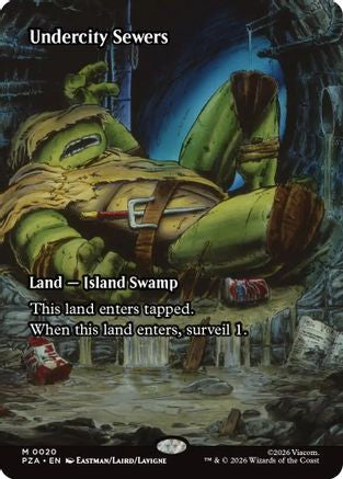 Undercity Sewers (Borderless) (020) - Teenage Mutant Ninja Turtles Eternal-Legal