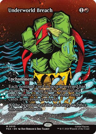 Underworld Breach (Borderless) (010) Foil - Teenage Mutant Ninja Turtles Eternal-Legal