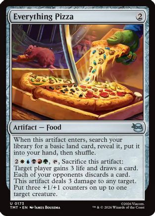 Everything Pizza (173) Foil - Teenage Mutant Ninja Turtles
