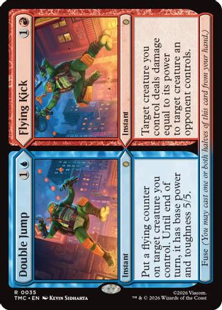 Double Jump // Flying Kick (035) - Commander: Teenage Mutant Ninja Turtles