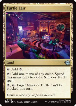 Turtle Lair (190) - Teenage Mutant Ninja Turtles