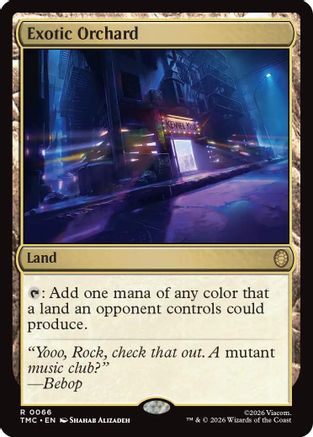 Exotic Orchard (066) - Commander: Teenage Mutant Ninja Turtles