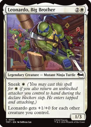 Leonardo, Big Brother (014) - Teenage Mutant Ninja Turtles