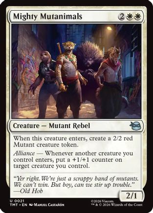 Mighty Mutanimals (021) - Teenage Mutant Ninja Turtles