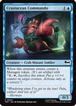 Crustacean Commando (033) Foil - Teenage Mutant Ninja Turtles