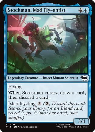 Stockman, Mad Fly-entist (054) - Teenage Mutant Ninja Turtles