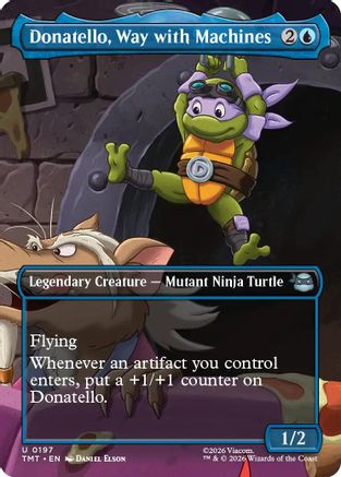 Donatello, Way with Machines (Borderless) (197) - Teenage Mutant Ninja Turtles