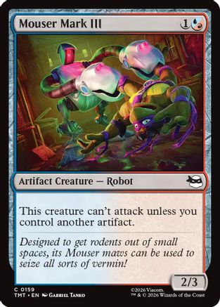 Mouser Mark III (159) Foil - Teenage Mutant Ninja Turtles