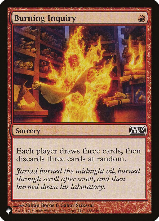 Burning Inquiry [The List] | Silver Goblin