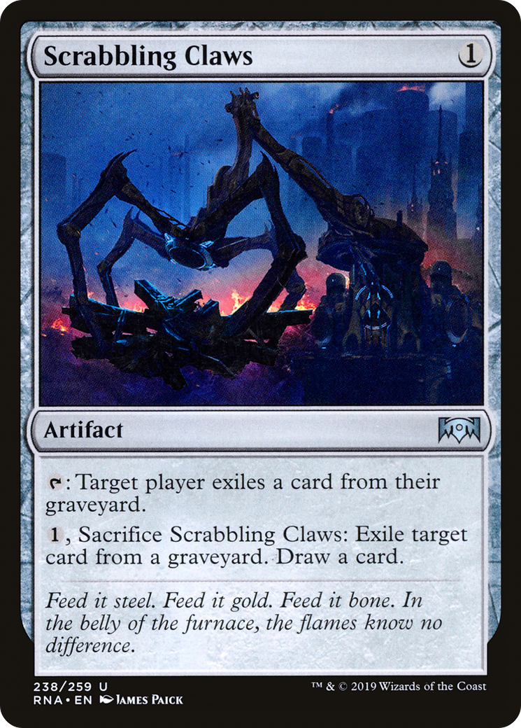 Scrabbling Claws [Ravnica Allegiance] Foil