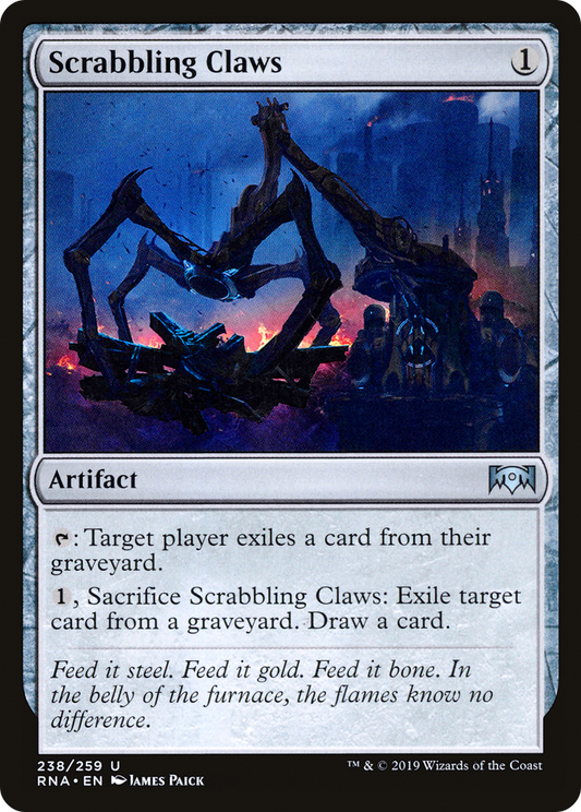 Scrabbling Claws [Ravnica Allegiance] Foil