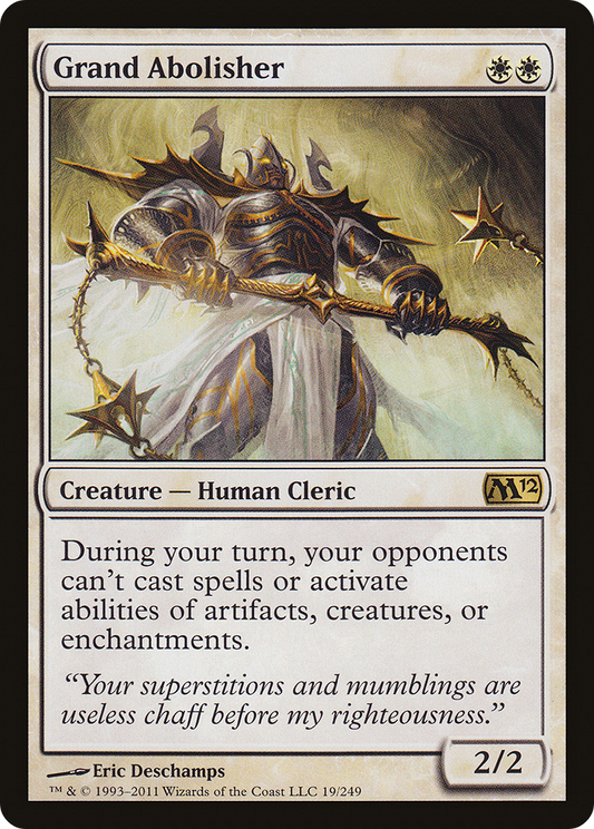 Grand Abolisher [Magic 2012] Foil
