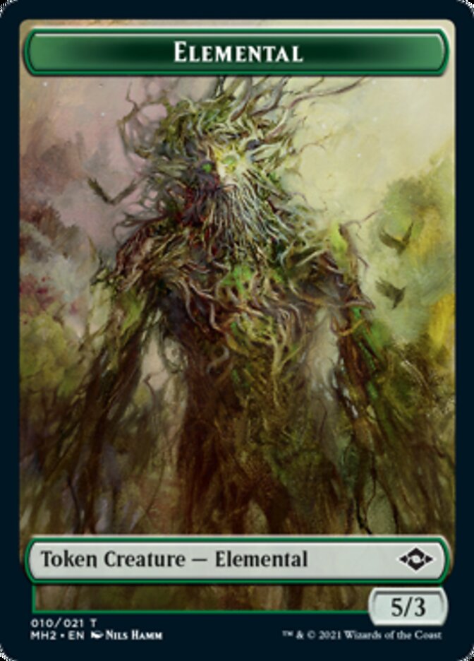 Elemental // Food (18) Double-Sided Token [Modern Horizons 2 Tokens] | Silver Goblin