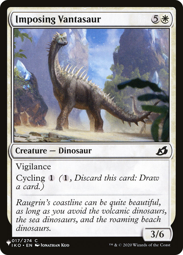 Imposing Vantasaur [The List Reprints] | Silver Goblin