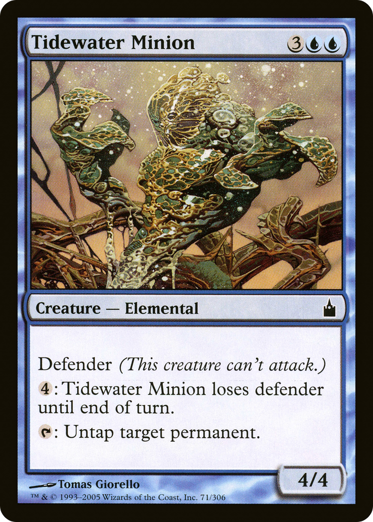 Tidewater Minion (071) Foil - Ravnica: City of Guilds