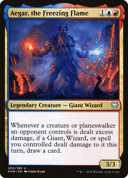 Aegar, the Freezing Flame [Kaldheim] Foil