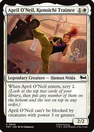 April O'Neil, Kunoichi Trainee (003) - Teenage Mutant Ninja Turtles
