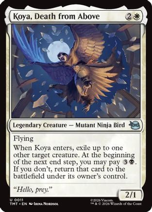 Koya, Death from Above (011) Foil - Teenage Mutant Ninja Turtles
