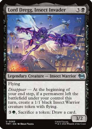 Lord Dregg, Insect Invader (065) - Teenage Mutant Ninja Turtles