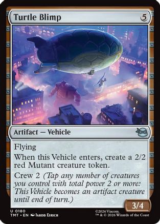 Turtle Blimp (180) Foil - Teenage Mutant Ninja Turtles