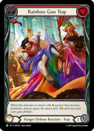 Rainbow Goo Trap (Red) (GEM122) - GEM Pack 4