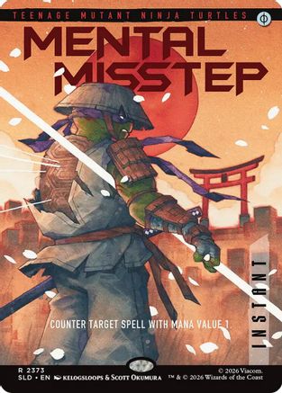 Mental Misstep (2373) Foil - Secret Lair Drop Series