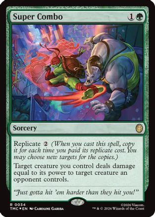 Super Combo (Surge Foil) (034) Foil - Commander: Teenage Mutant Ninja Turtles