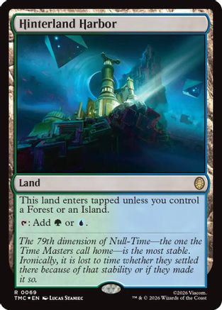 Hinterland Harbor (Surge Foil) (069) Foil - Commander: Teenage Mutant Ninja Turtles
