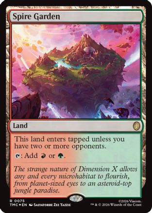 Spire Garden (Surge Foil) (075) Foil - Commander: Teenage Mutant Ninja Turtles